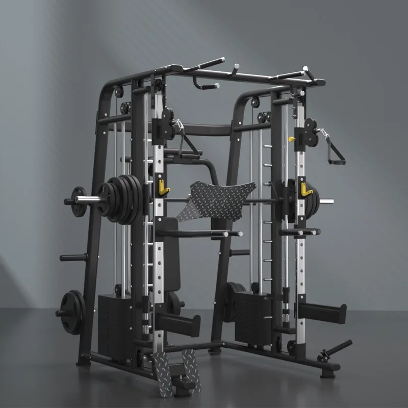 Smith machine Integrated training machine smith walking device commercial gym equipment Home multifunction fitness exercise