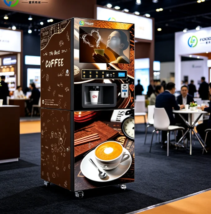 Coin Operated Payment Coffee Vending Machine Station Coffee Vending Machine