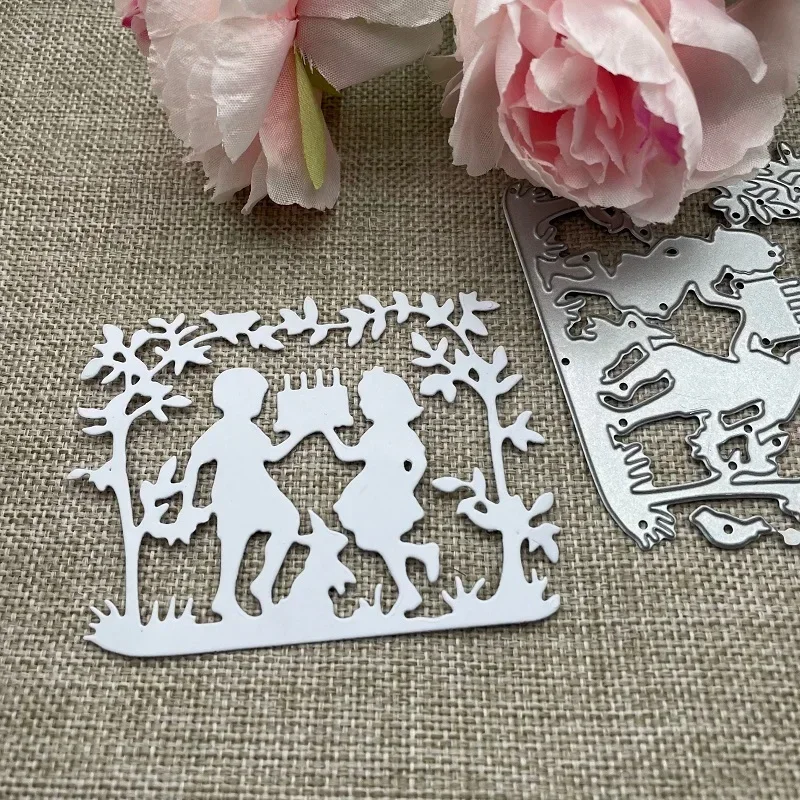 

Children's birthday Metal Cutting Dies Stencils For DIY Scrapbooking Decorative Embossing Handcraft Die Cutting Template Mold