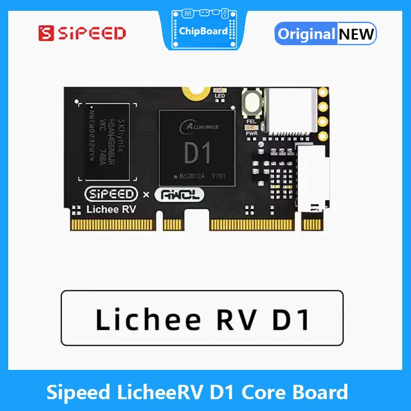 

Sipeed LicheeRV D1 Core Board Linux Starter RISC-V Nezha Computing Bar