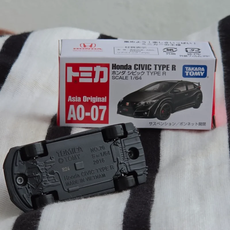 

Genuine Tomy Diecast Alloy Car Model 1/64 Hond a Type Creative Model R Asia Ao-07 904014 Hobby Model Collectible For Fans Gift