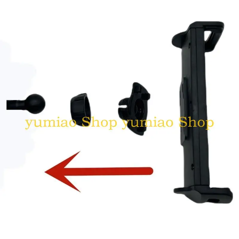 

587B Wall Mount Holder Aluminum Heavy Duty for 13.5-28.50cm Tablet Smartphone Ereader Exhibition Tablet Holder Arm