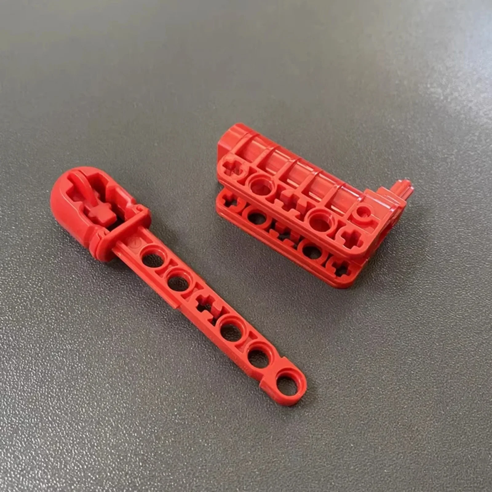 MOC Cannon red  Launcher + Bullet Set Technical Parts Flat Bottom Shooter Soft Rubber End Arrow Compatible with Legoeds