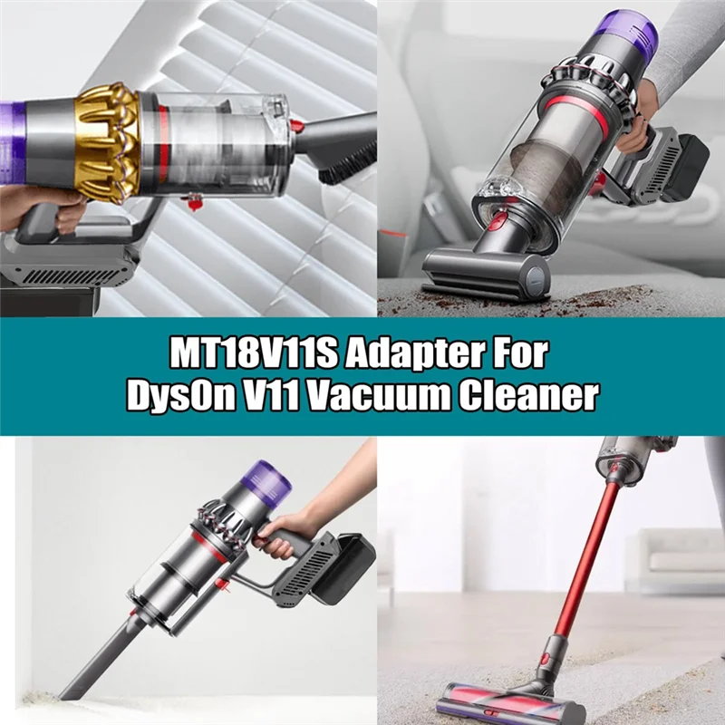 El nuevo adaptador MT18V11 para batería de litio de 18V para aspiradora Dyson V11, para batería de 18V a reemplazo V11