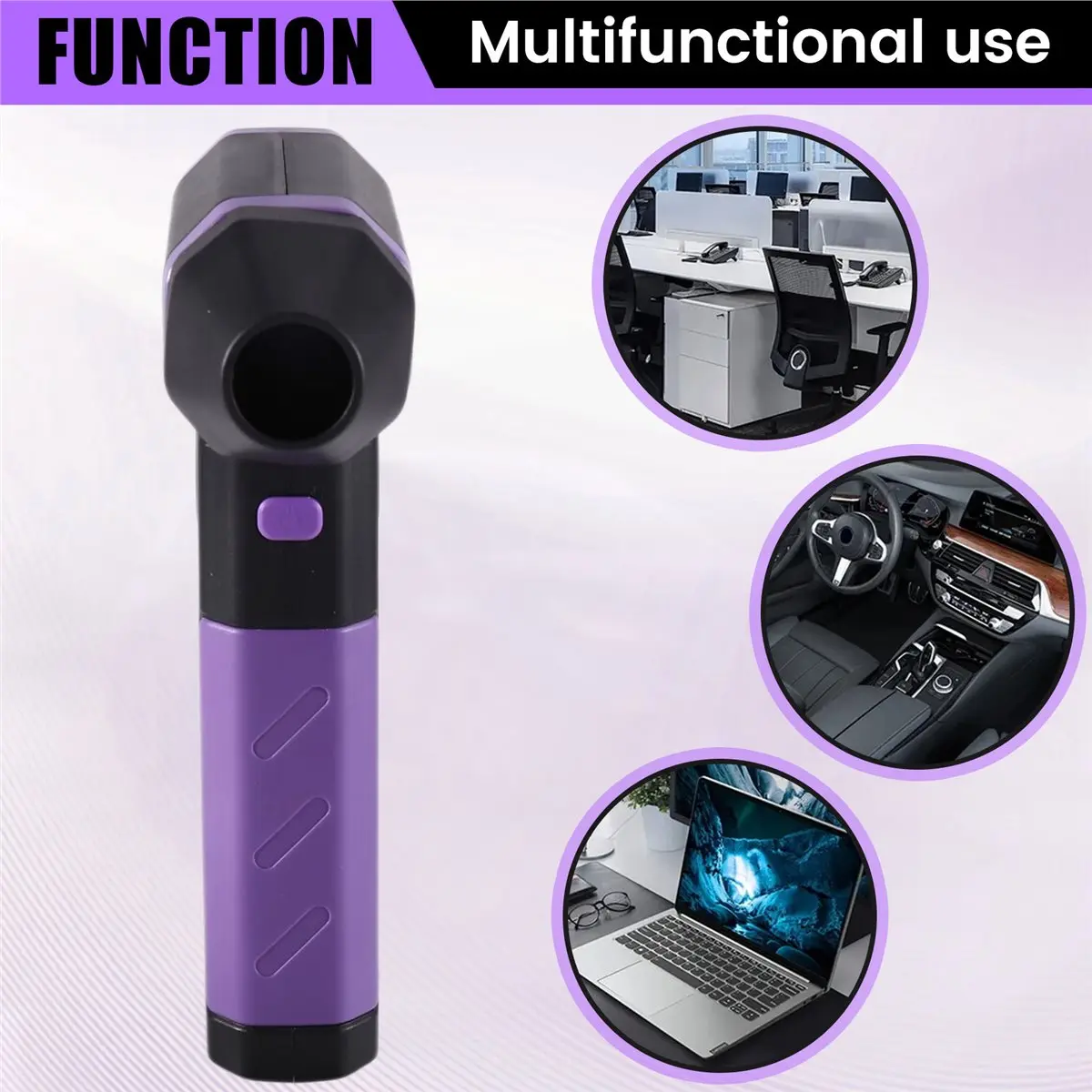 

HGHO Violent Fan Brushless Jet Fan Blower 150000RPM Powerful Air Blower Electric Air Duster Cleaner Portable Dust Blowers