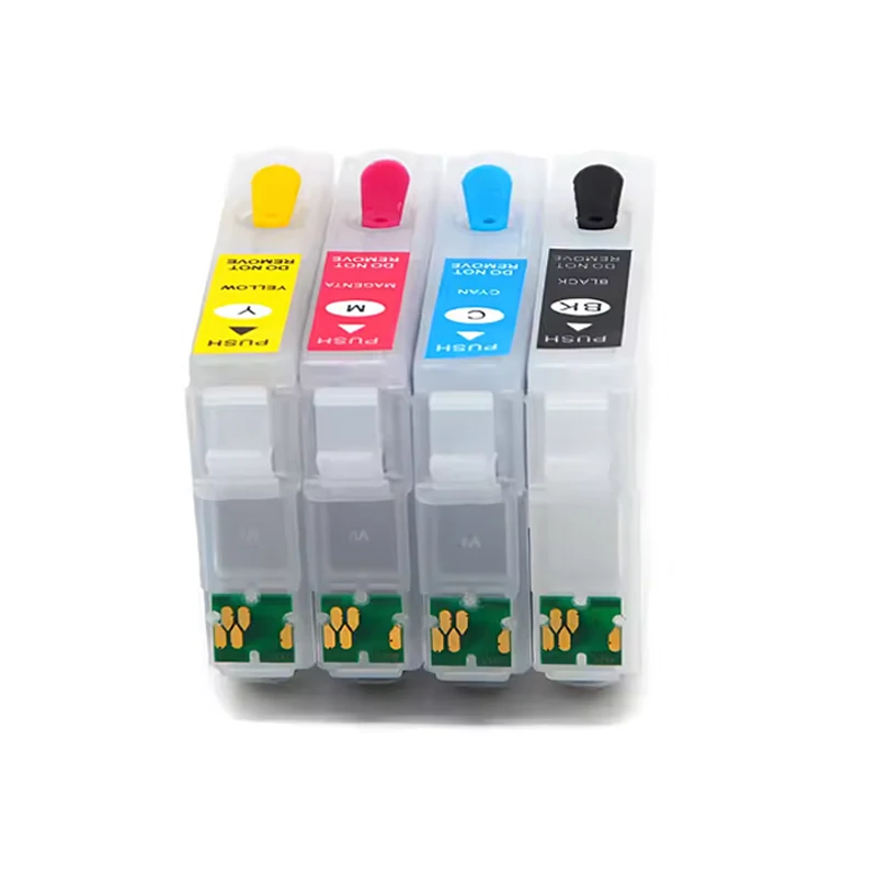 604 604XL Hervulbare Inktcartridge Met Chip Voor Epson XP-2200 XP-2205 XP-3200 XP-3205 XP-4200 XP-4205 WF-2910 WF 2930 2935 2950