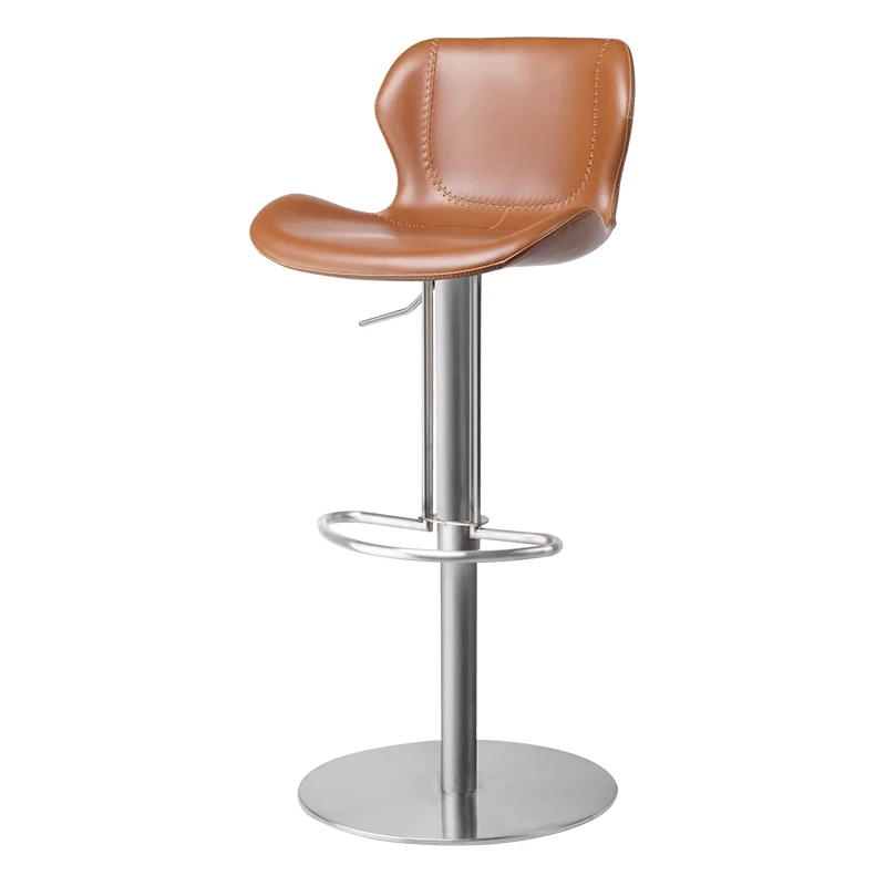 

Modern Chair Metal Chairs High Bar Barstool Cafe Stool Restaurant Barstool Island Dining Elegant Luxury Banqueta Furniture