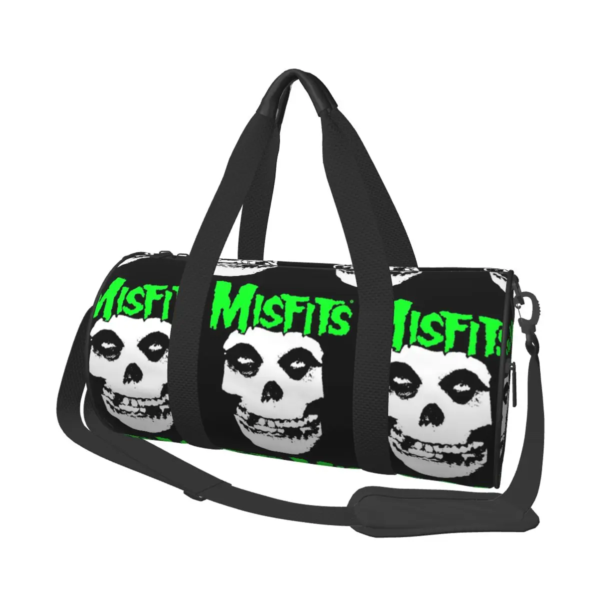 

Misfits Skull Large Duffle Gym Bag Multi-Functional Duffle Travel Bags Handbags Fitness bag