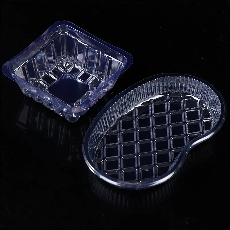 

10Pcs Dental Disinfection Bending Plate Disposable Plastic Surgical Medical Sterilized Tray Clinic Lab Consumable