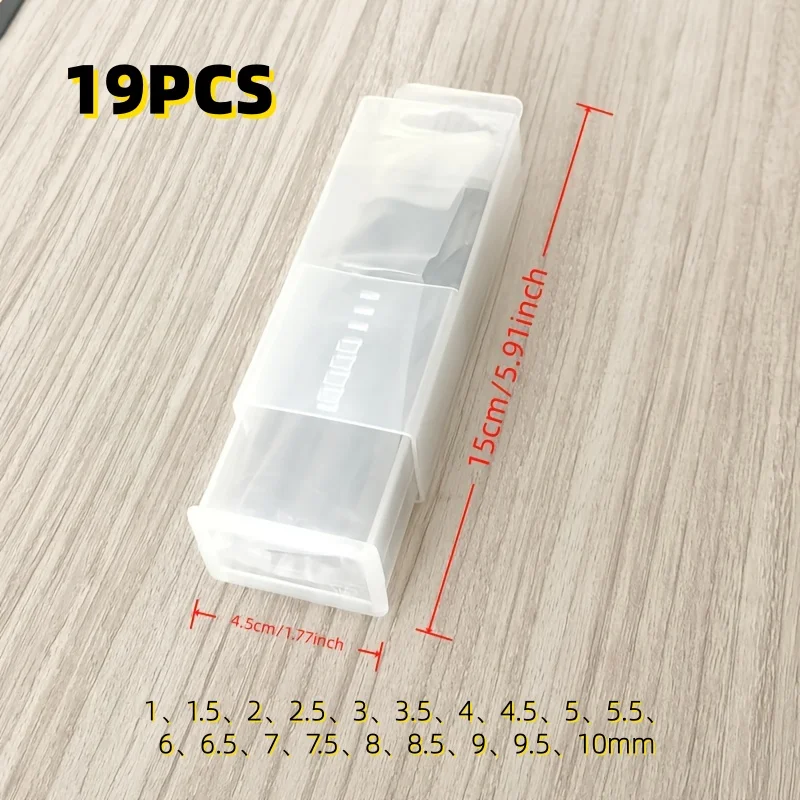 

M35 High Speed Steel Step Twist Drill Bit Set, 19 Pieces, for Hardened Steel, Stainless Steel & Wood