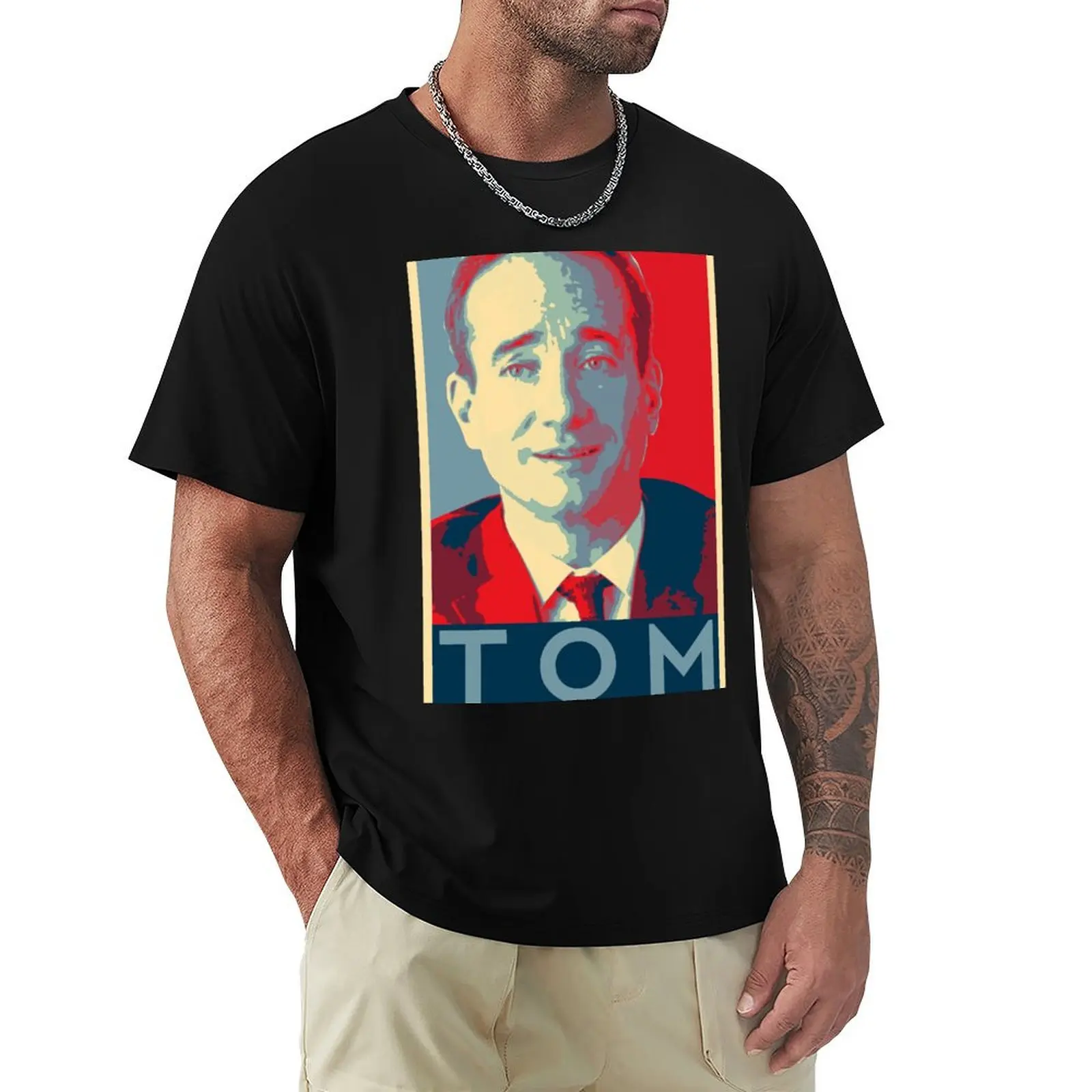 Tom Wambsgans (No)Hope Poster T-Shirt Basic Daily Outfit Short Sleeve Tee