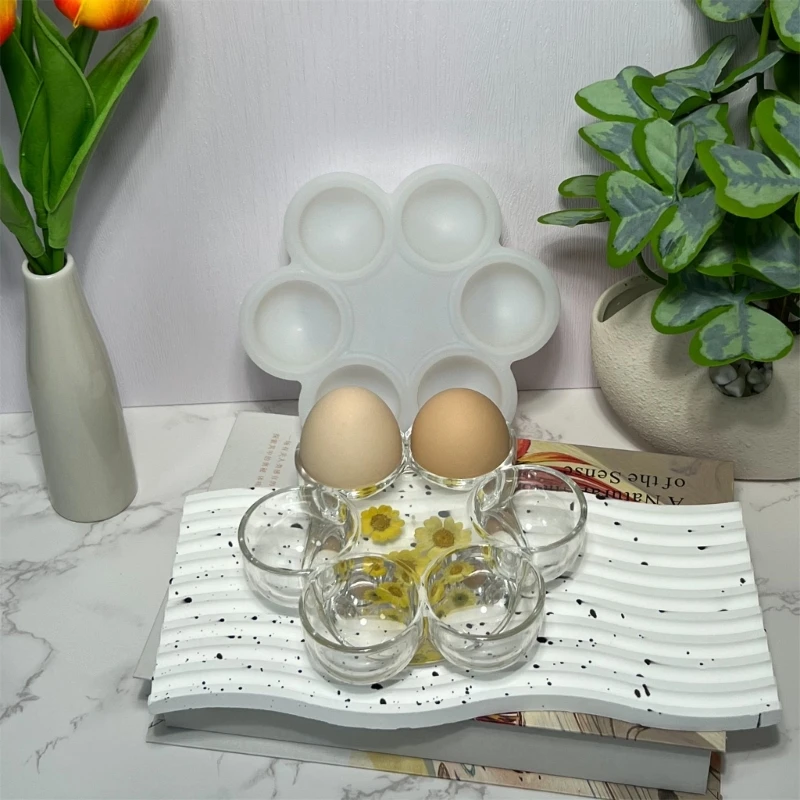 Silicone Tray Mold Silicone Holder Molds Eggs Stand Mould Eggs Holder Moulds