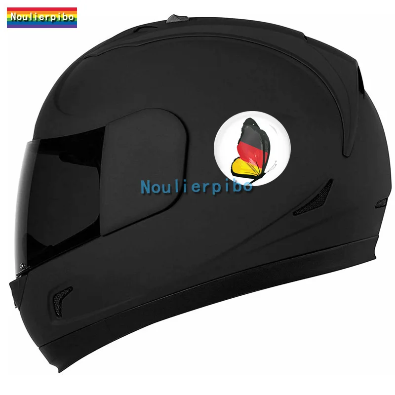 3D Sticker Stereo Epoxy Resin German Flag Car Dome Flexible Sticker Accessories Cell Phone Vinyl Waterproof Laptop Case Decal