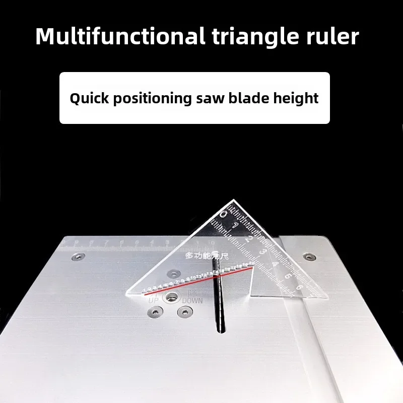 Compact Mini Table Saw Woodworking Electric Saw Precision Model Cutting Machine with Lifting Function for Saw Machinery