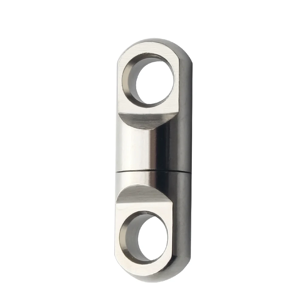 10 Stück Solide Wirbel für Angeln, Ring-Säulen-Wirbel mit Drehkugellager, Angelhaken-Verbindungsstücke, Angelzubehör – Detail 5
