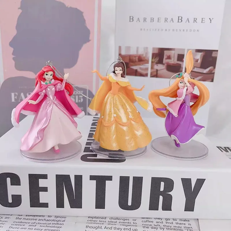 

1Pieces 7.5-9cm Princess Christmas Handmade Pendant Decoration Doll