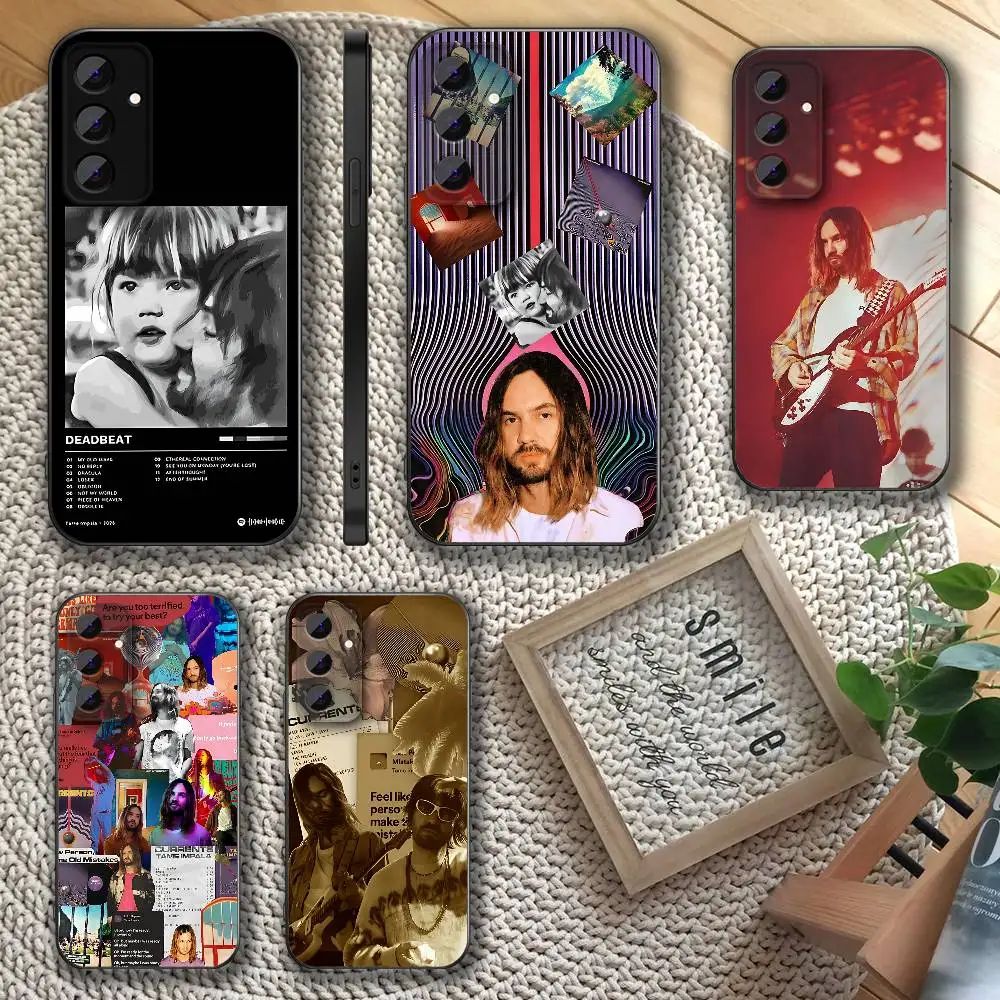 

T-Tame I-Impala Deadbeat Currents Phone Case For Samsung S26,S24,S22,S25,S23,S30,S21,Ultra,Plus,5G ,Fe,Lite Shockproof Cover