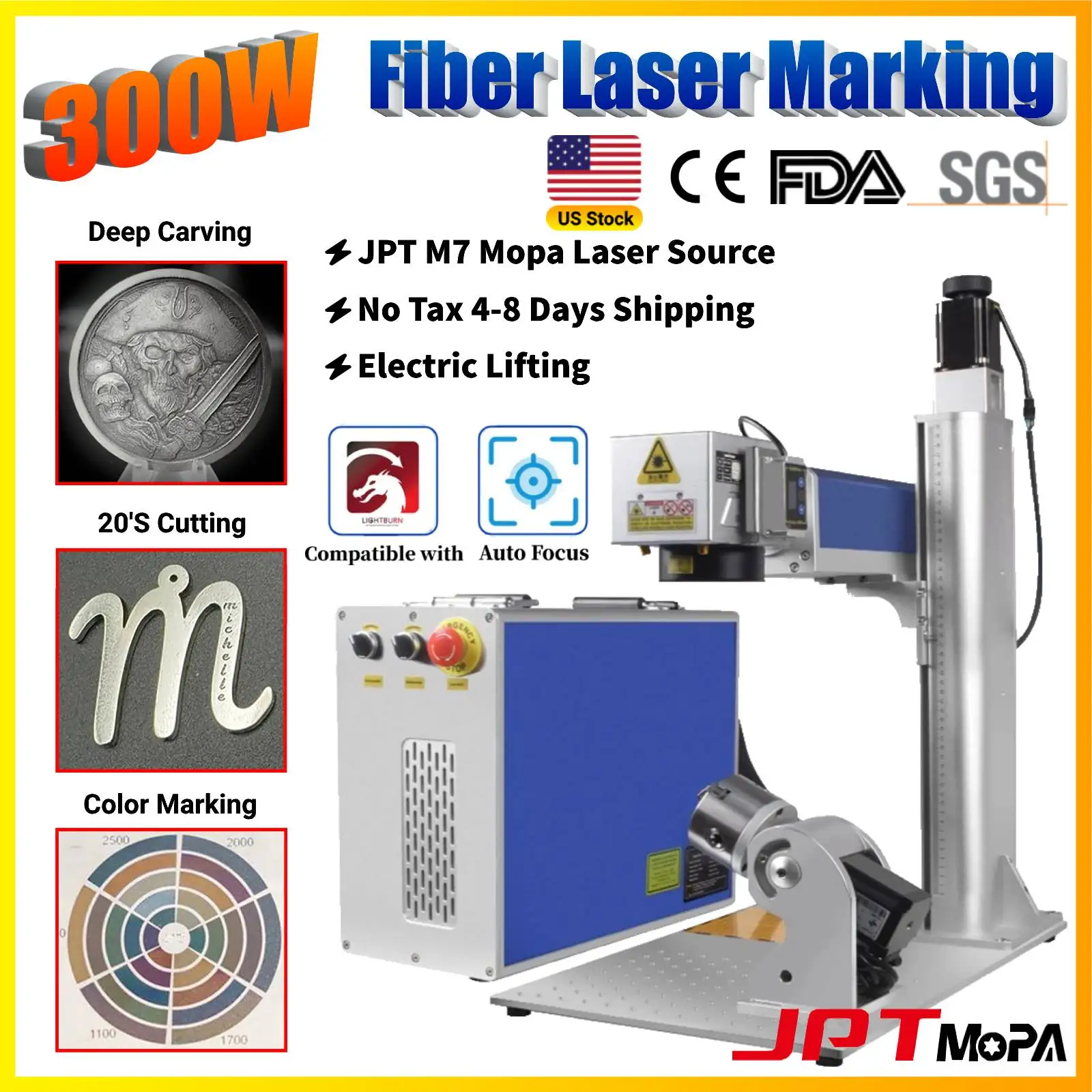 300W Auto Focus Jpt…