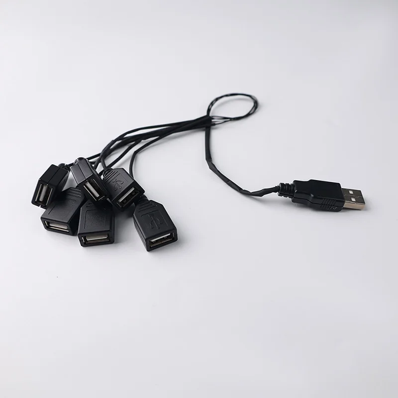 Muliti-effects Led Light Usb Hub Cable For  Blocks Buliding