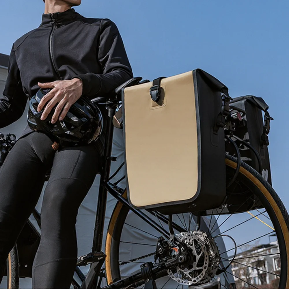 

Велосипедная подседельная сумка 8 л, водонепроницаемая, с быстросъемной пряжкой, для багажа, замена аксессуаров для велосипедного багажника