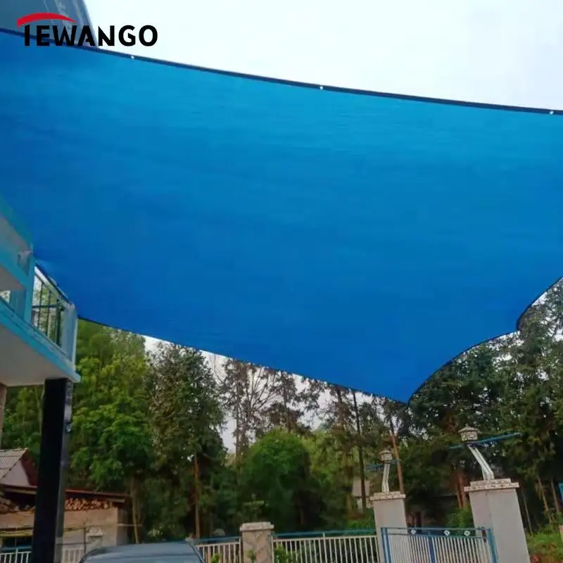 

90% Shading Anti-UV Blue HDPE Sunshade Net Garden Yard Gazebo Sun Shade Net Balcony Screen Plants Cover Shading Mesh