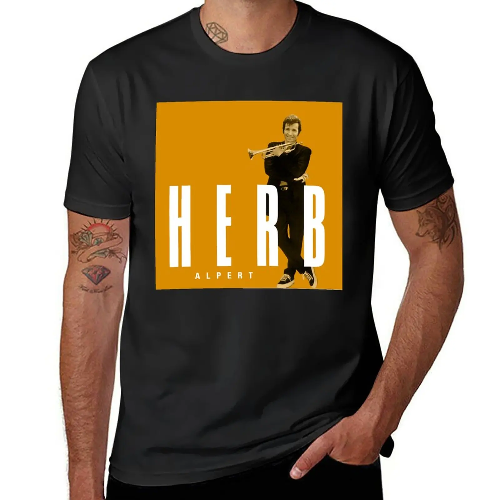 

New Herb Alpert T-Shirt black t shirts plus size t shirts mens plain t shirts