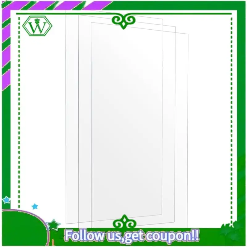 ABIK-3PCS ACF إصدار بطانة فيلم للطابعة Saturn 3 Ultra Resin ثلاثية الأبعاد، طباعة أسرع، حوالي 290 مم × 195 مم، سمك 0.3 مم