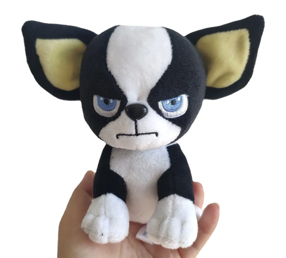JoJos Bizarre Adventure-Brinquedo De Pelúcia Cachorro De Vento Dourado, Brinquedo De Pelúcia Recheado, IGGY, Novo