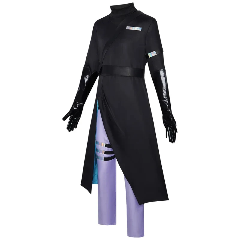 

Alien Stage Ivan Till Cosplay Costume Jacquard Fabric Anime Chinese Style Uniform Halloween Costumes for Women Game FD1;6