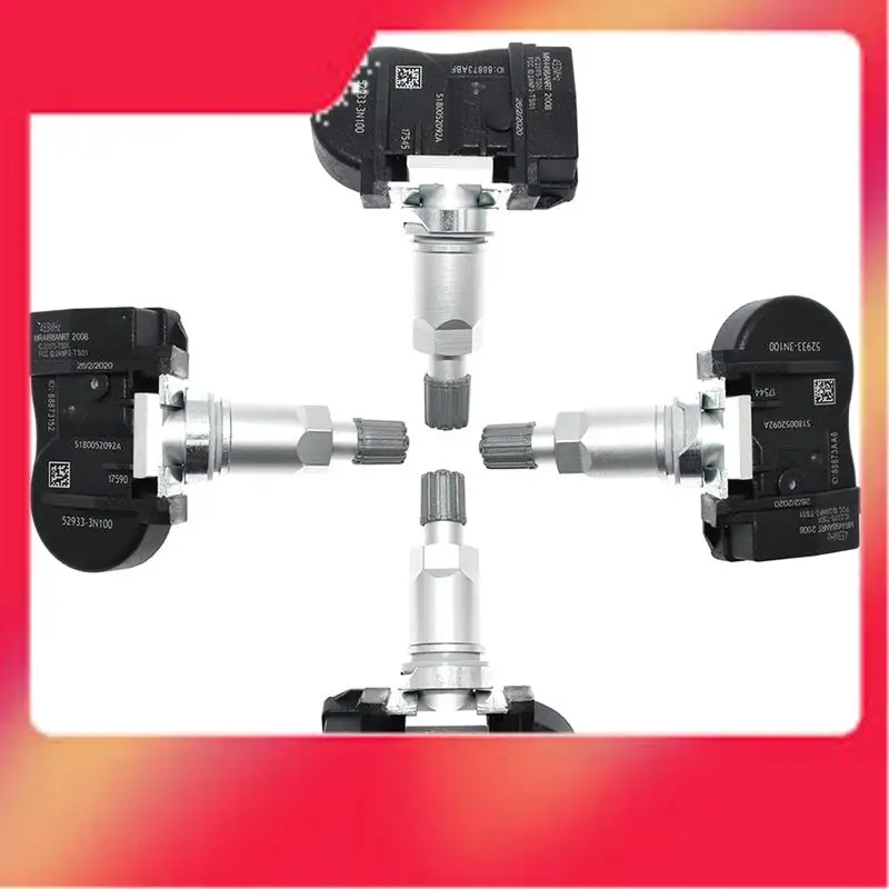 

4PCS Tire Pressure Sensor TPMS 52933-3N100 For Hyundai Accent Equus I30 Ix20 Kia Rio Ceed 52933-2J100 52933-B1100 433Mhz-M54K