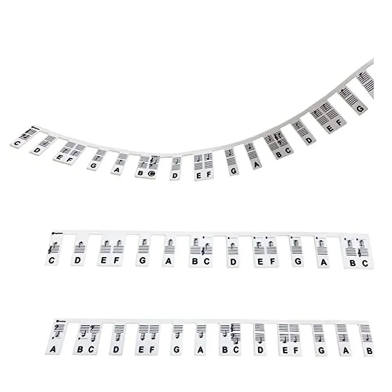 

Съемные наклейки с нотами для фортепианной клавиатуры, руководство по нотам для фортепиано на 88 клавиш и руководство по клавишам фортепиано-A00E