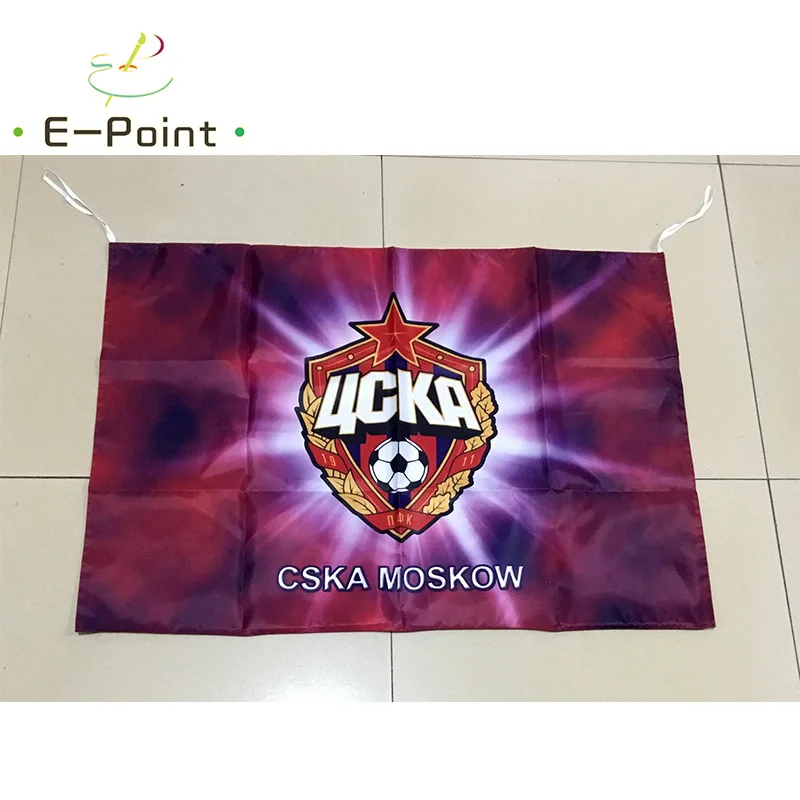 CSKA Moscow Flag 60x90cm 90x150cm Decoration Banner for Home and Garden