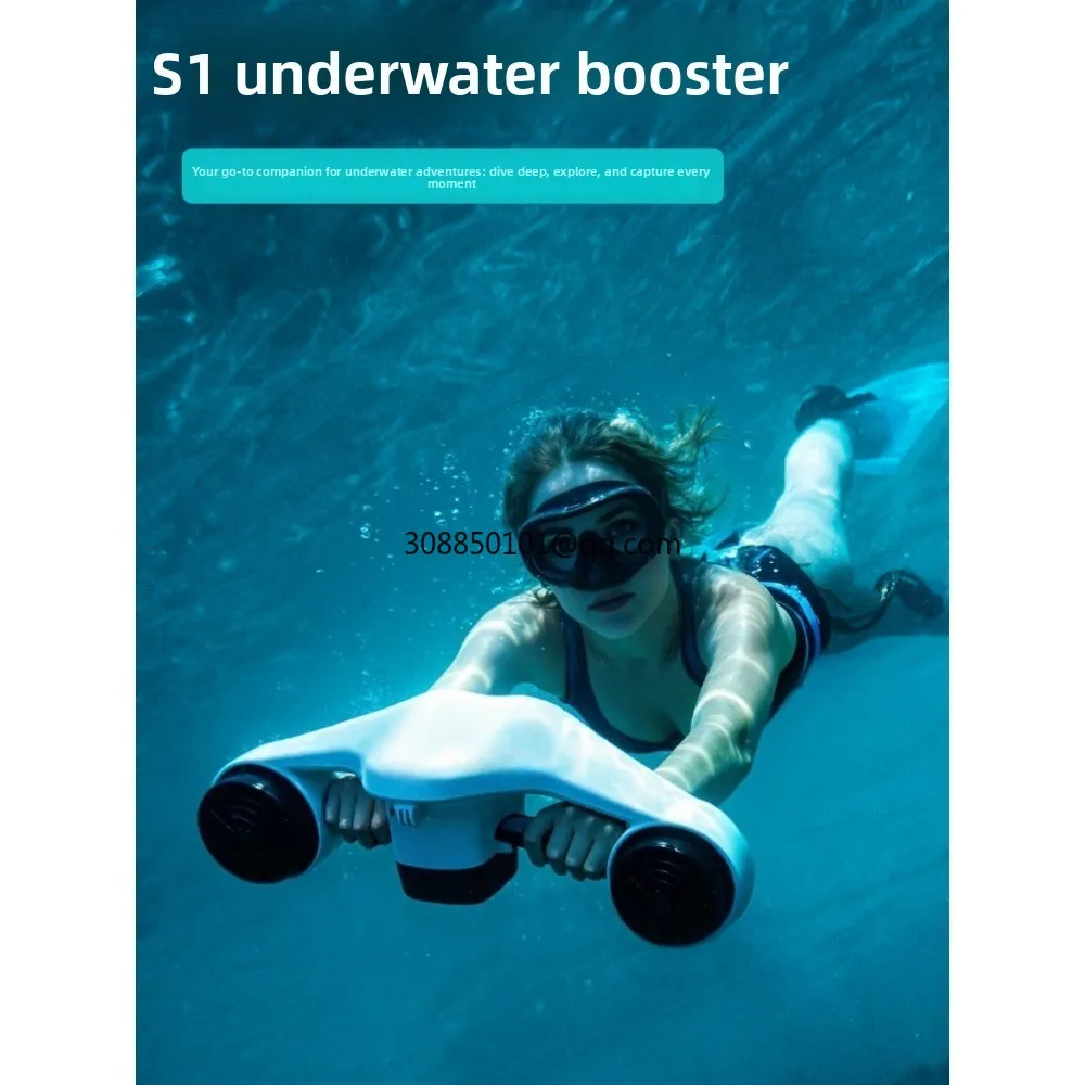 Children's Diving Equipment Underwater Thrusters Toys Handheld Small Electric Boosters Swimming Pool Seawater Equipment