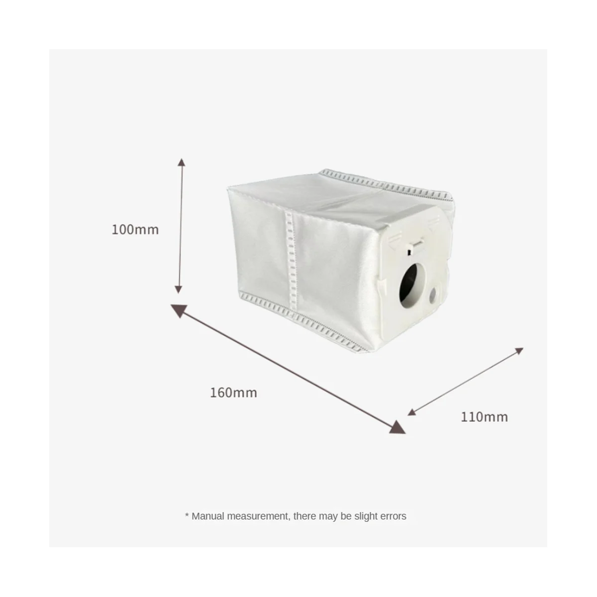2 قطعة كيس لجميع الغبار البديل لـ Jet-ADB95B 220 واط محطة تنظيف فراغ كيس النفايات التنظيف المنزلي