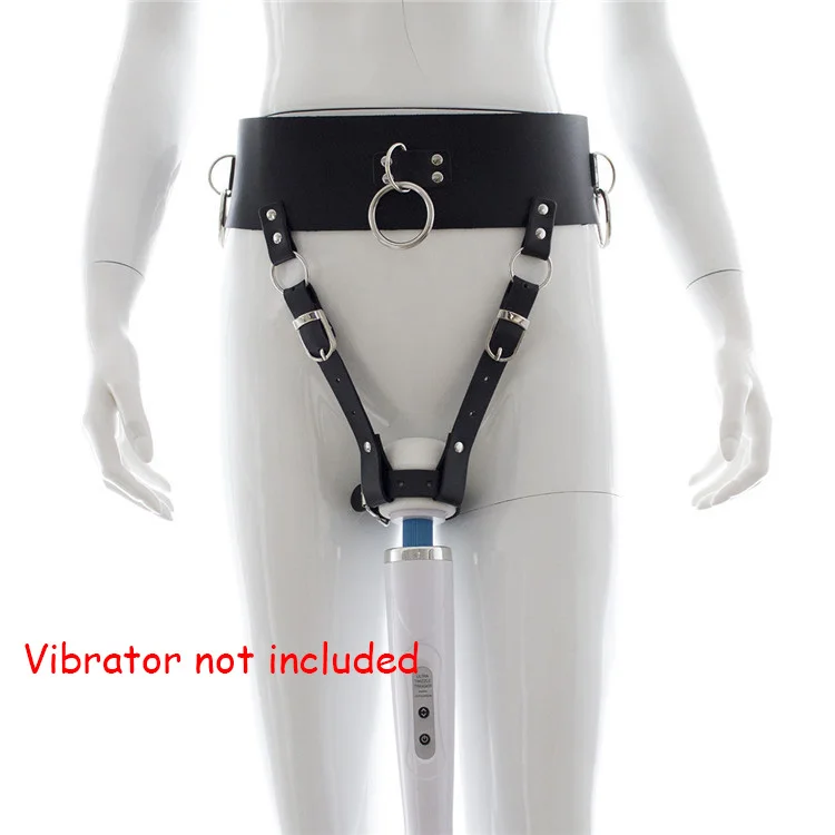 PU Leather Restraints Chastity Panties Belt Cage Dildo Plug Forced Orgasm Underwear BDSM Bondage Briefs Thongs Harness Sex Toys