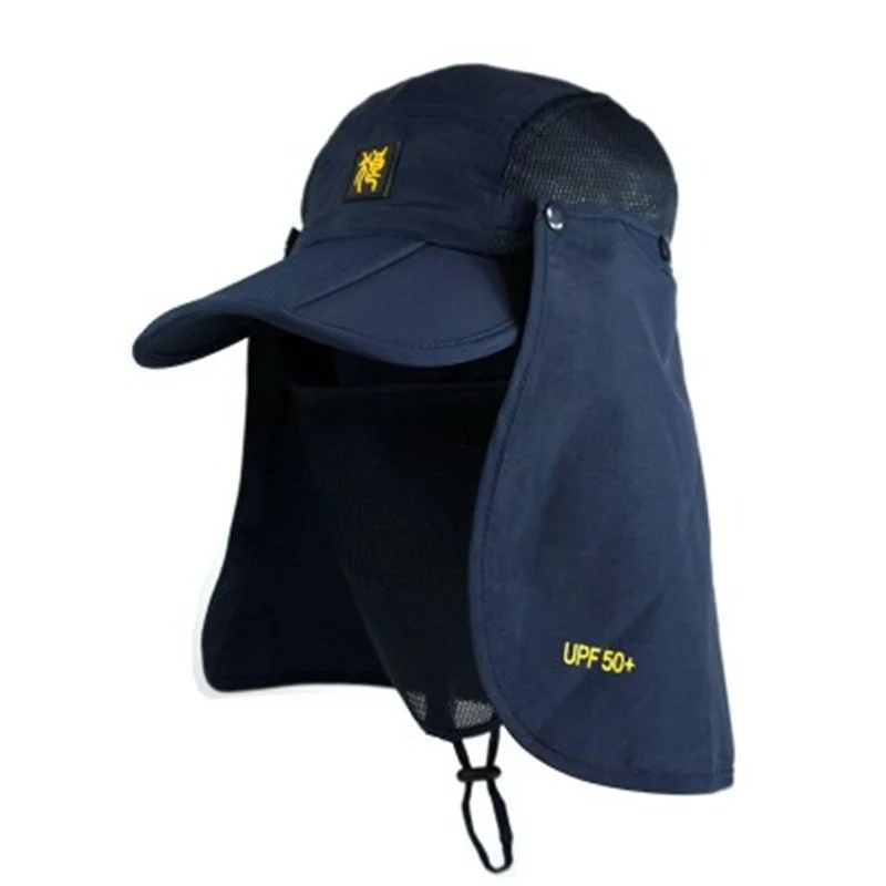 

Outdoor Summer Men's Fishing Cap Quick Dry Breathable Jungle Bucket Sunhats Women Travel Mountain Sunscreen Sun Protection Caps