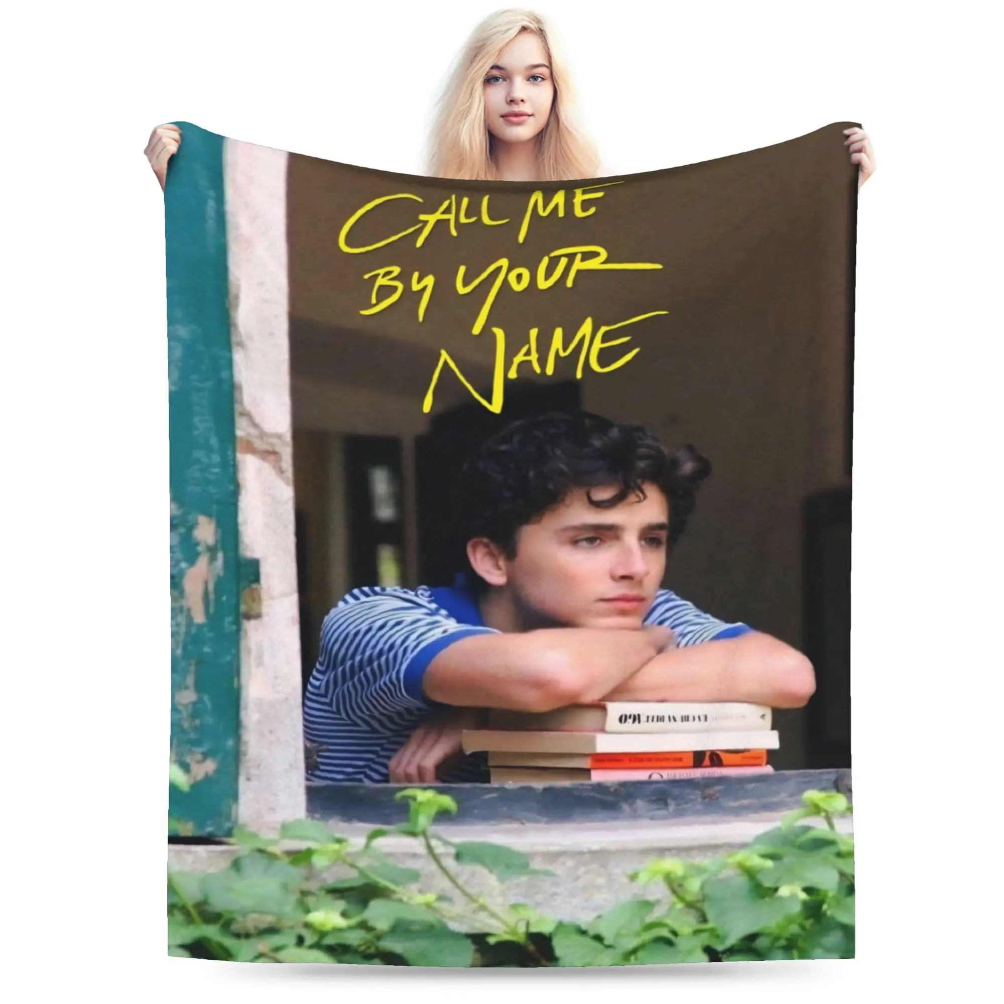 Call Me by Your Name Blanket Super Soft Cozy  Throw Blankets for Sofa 50x60 Inch Multiple Sizes Rug Piece