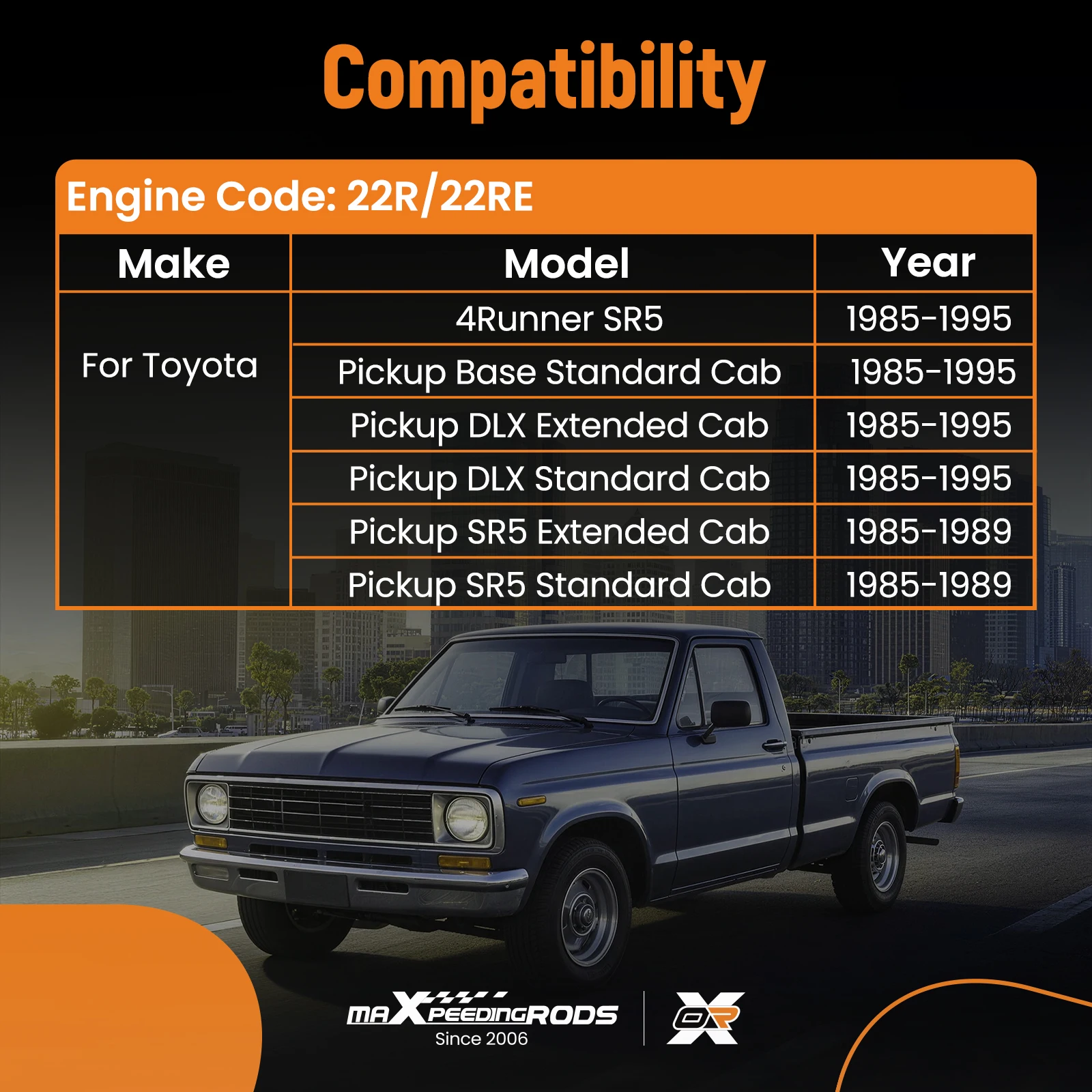 Complete Engine Cylinder Head Kit for Toyota Pickup 4Runner 2.4L SOHC 1985-1995