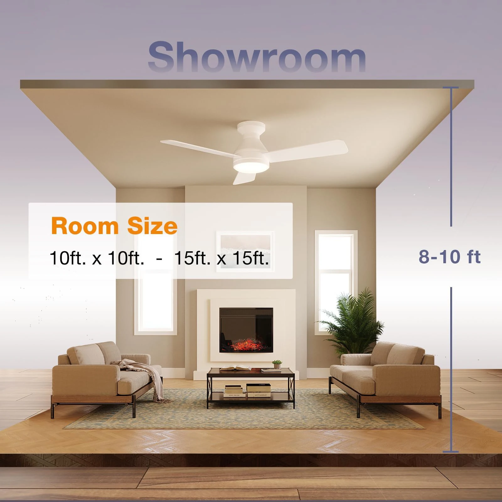 Large Lighting Ceiling Fan with Remote Control Dimming Home Silent Cool Electric Fan Nordic Living Room Ceiling Fans with Lights