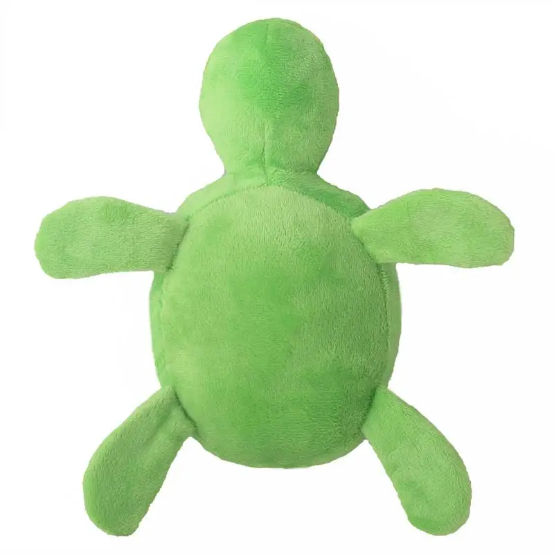 Turtle Dog Toy Cute Cartoon Stuffed Turtle Plush Toy For Pets Dog Squeak Toys Dogs Tooth Cleaning Toy Realistic Outdoor Dog