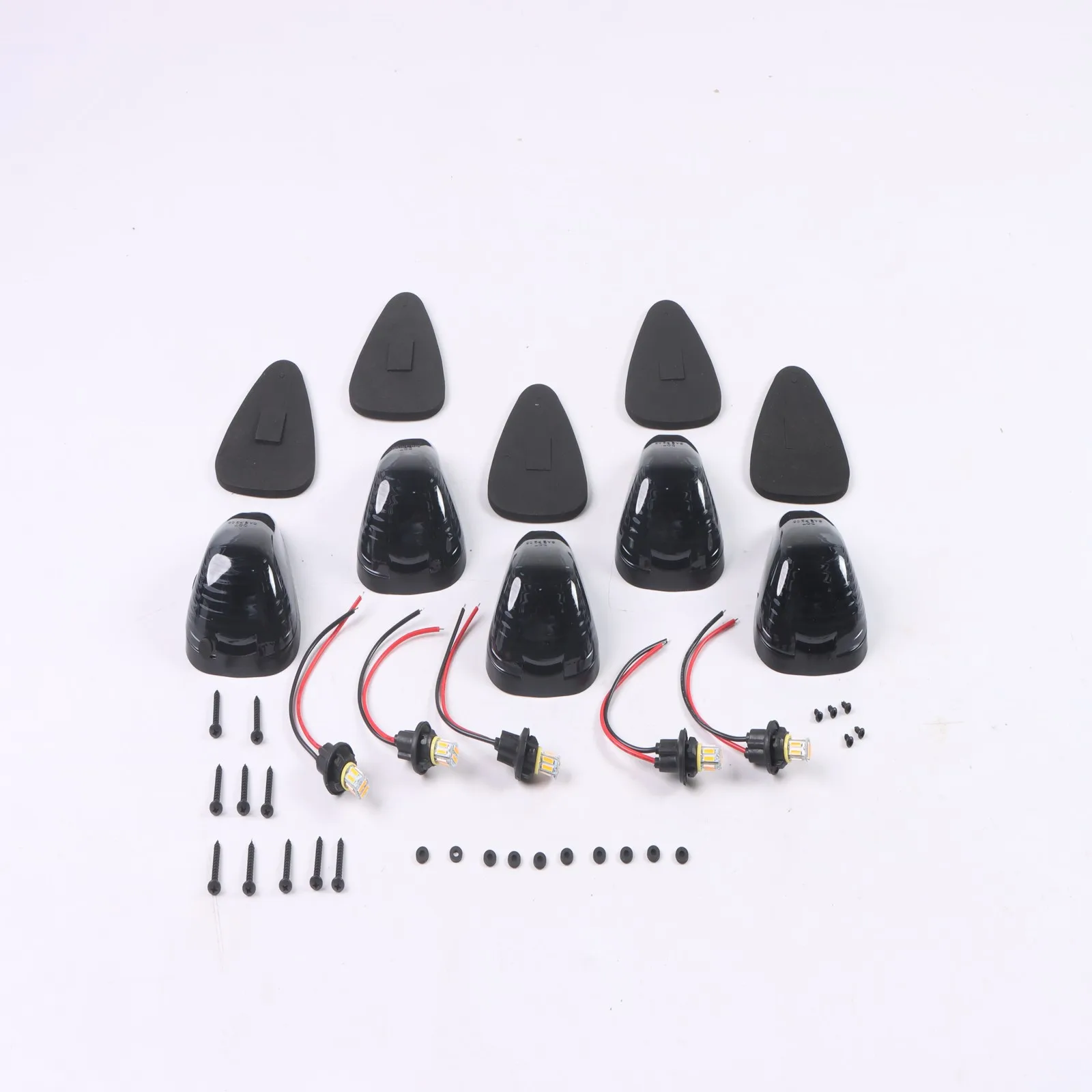 

5 шт. дымчатые светодиодные фонари на крыше кабины для Ford F-250 F-350 F450 Super Duty 1999-2016