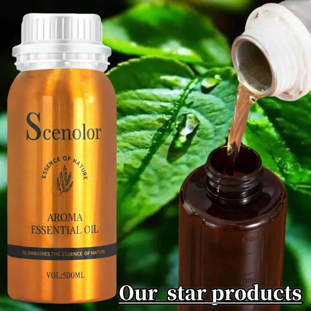 

500ml Pure Natural La Vie Est Sea Breeze Freesia Aromatic Essential Oils for Candle Soap Aromatherapy Diffusers Black Opium