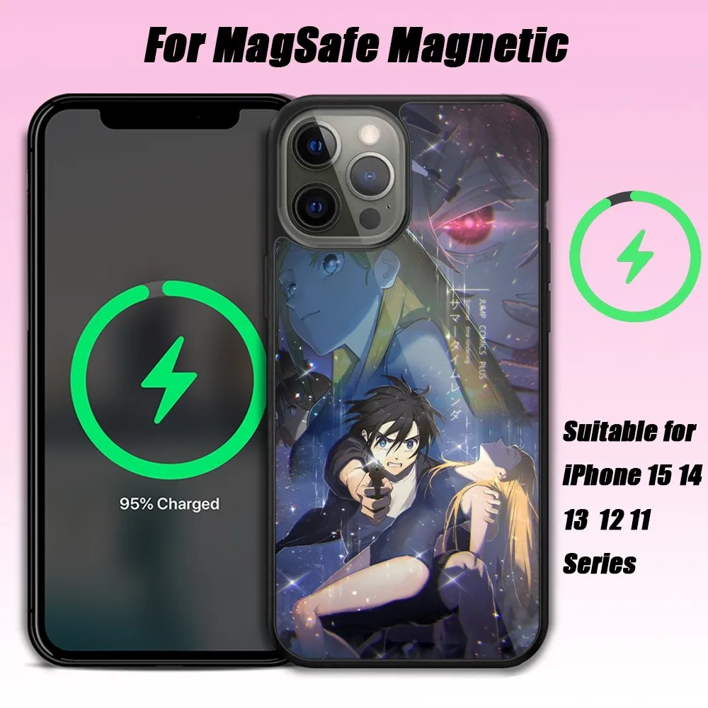 Bilibili Summer Time Rendering Phone Case For iPhone 15 14 13 12 11 Pro Max Plus Phone Magnetic for Macsafe Cases Cover