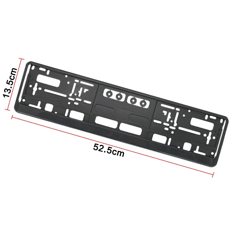 EU License Plate ABS Single Truck Brand Rack Erdogua License Plate Frame Registration Plate Holder Exterior Accessories