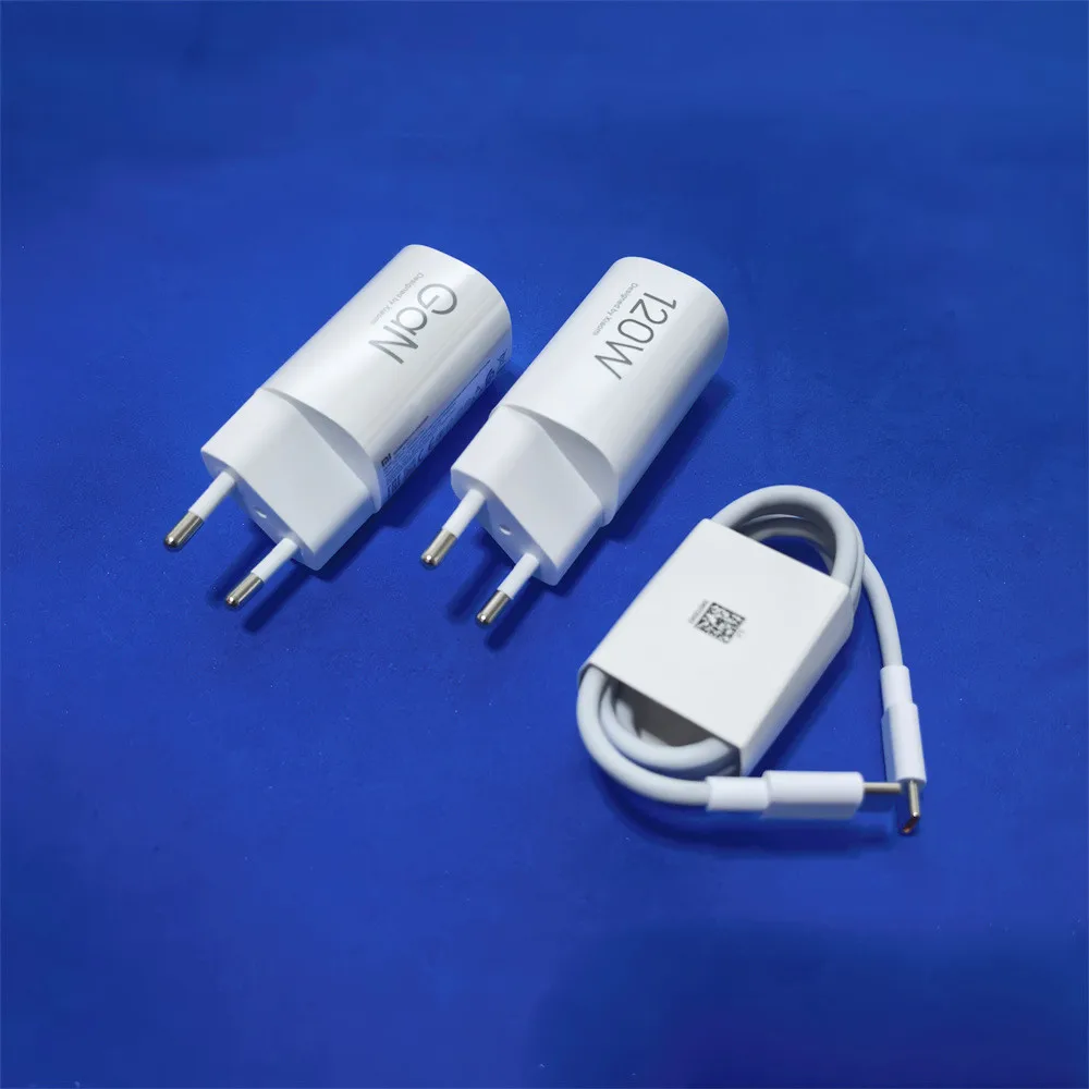 Xiaomi Mini PD Charger 120W EU Turbo Fast Charge Adapter For Mi 17 Pro Max 15S 14 13T Redmi Note 15 14 13 Pro+ &1/1.5/2 M Cable