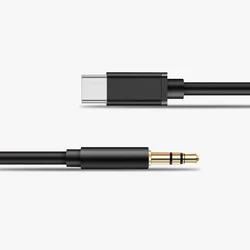 3.5mm Male AUX Audio Jack to TYPE-C Male Charge Cable Adapter Cord Audio Car Jack Cables to Type-C charging cable