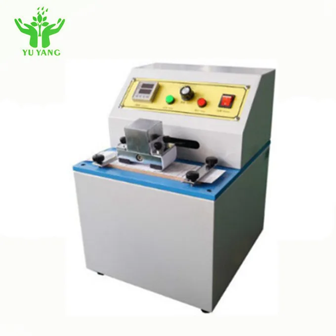 ASTM D5264 Package Ink Rub Testing Machine Tester Machine Lab Test Equipment