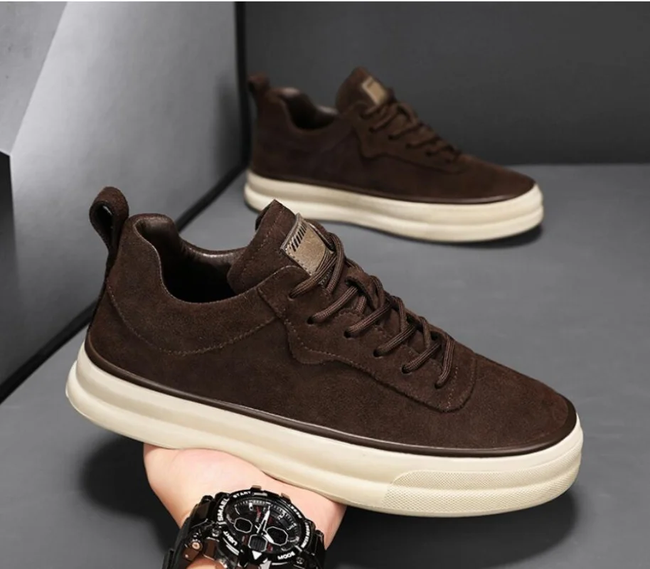 

Autumn New Style Men's Casual Versatile High End Sports Shoes Running Shock Absorption Wear Resistant Durable Rubber Soles