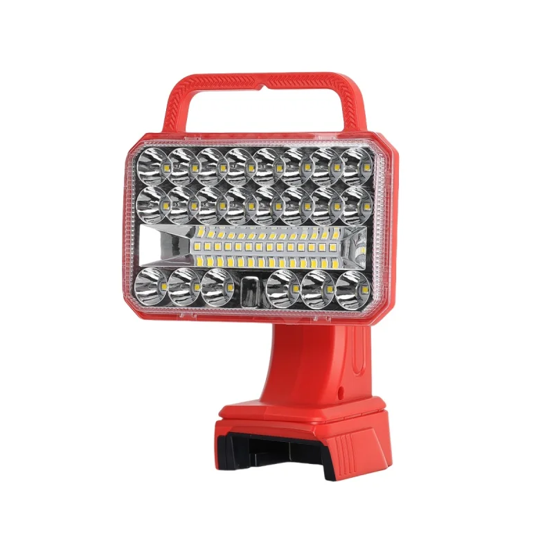 

2000LM LED Light for Milwaukee M18 Battery, 18W Work Light with USB, Outdoor/Job Use (Battery Not Included)