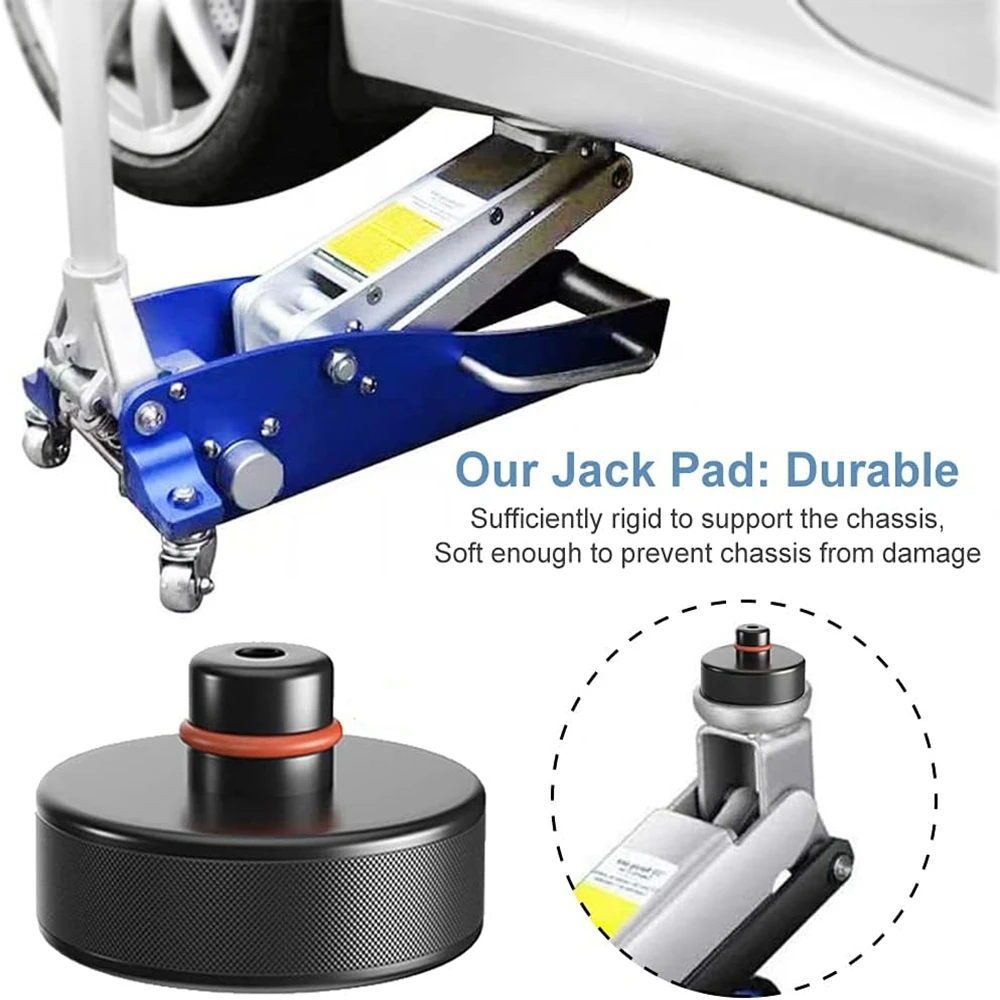 1/4 Stück Hebeadapter für Tesla Model 3 Y S X Juniper, Verbesserte Synthetische Gummi-Adapterpads für Batterie und Fahrgestell – Detail 7